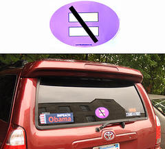 Anti-Gay Group Selling 'Not Equal' Stickers